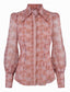 Golightly Rose bluse - Flower Print