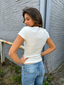 Golightly Mille Top - White