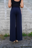 Golightly Iri Pants Wide - Dark Blue