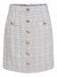 Golightly Mille Skirt - Grey tweed