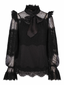 Golightly Marie Antoniette Bluse - Black