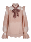 Golightly Marie Antoniette Bluse - Blush Pink