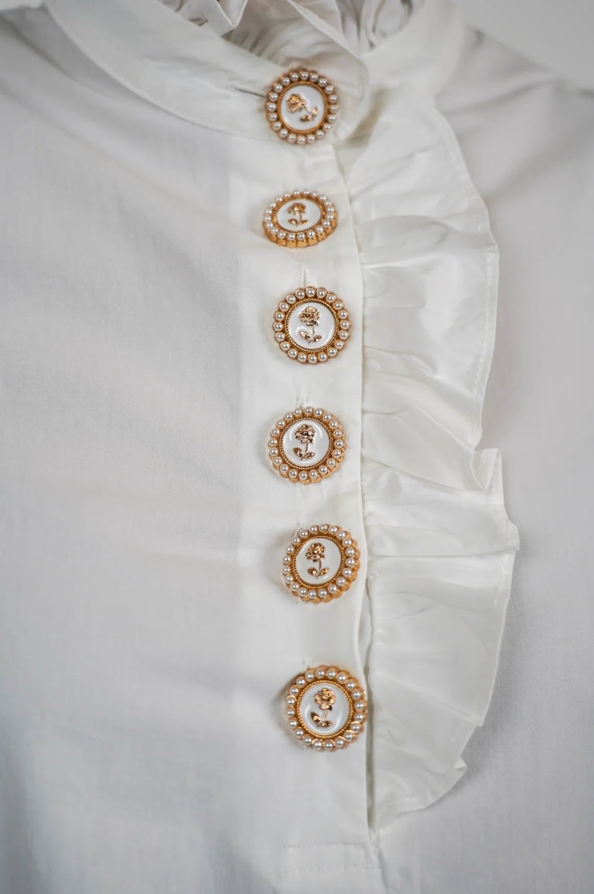 Golightly Sally Bluse - White