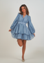 Golightly Abina kjole - Dusty Blue