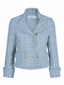 Golightly Tweed Jakke - Light Blue