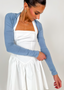 Golightly Bolero - Pastel Blue