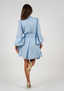 Golightly Abril Kjole - Blue Linen