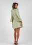 Golightly Abril Kjole - Green Linen