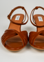 Ellemy Leather Sandals - Coqnac Brown