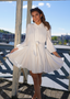 Golightly Abril Kjole - White Linen