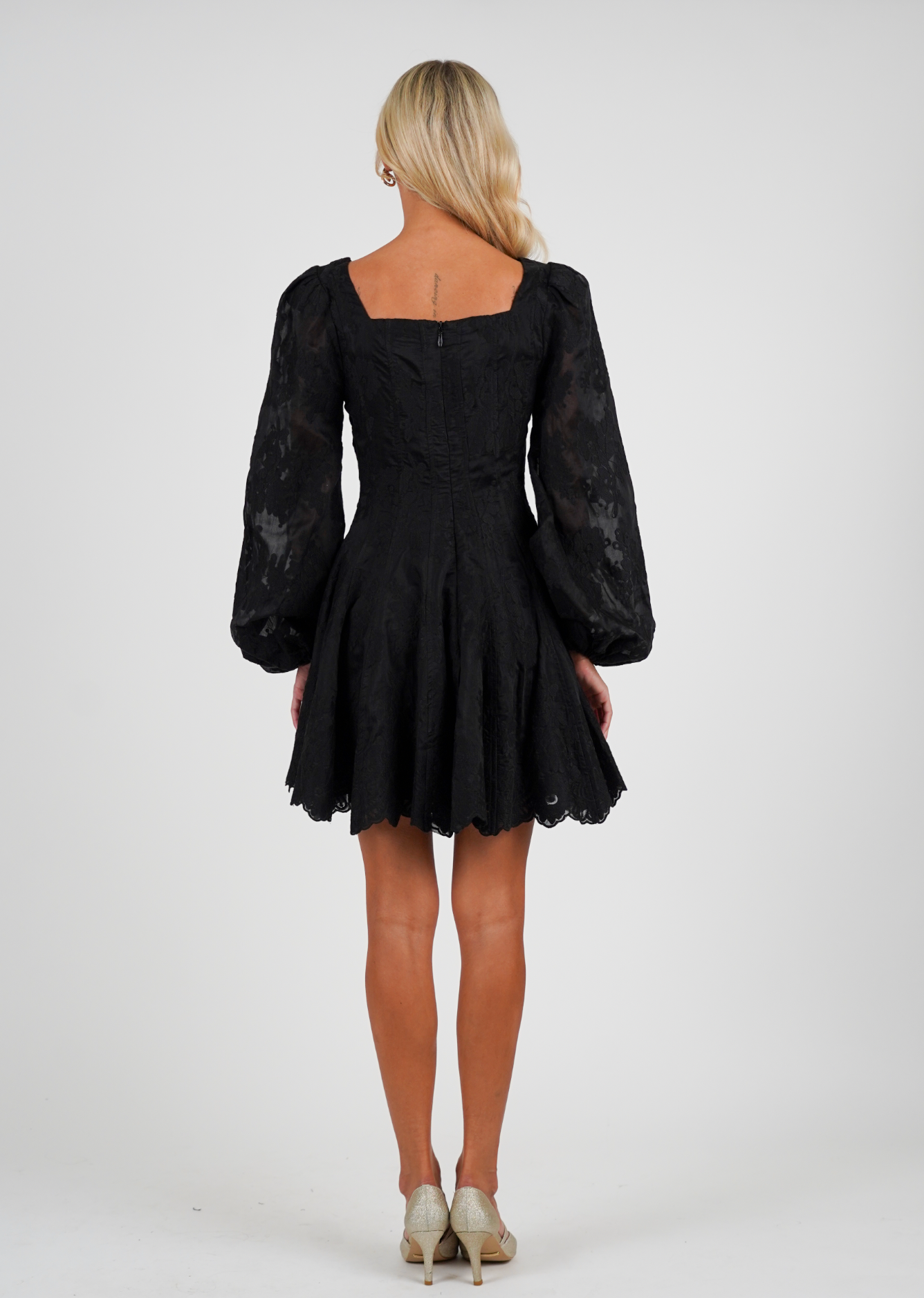 Golightly Sophie Lace Kjole - Black