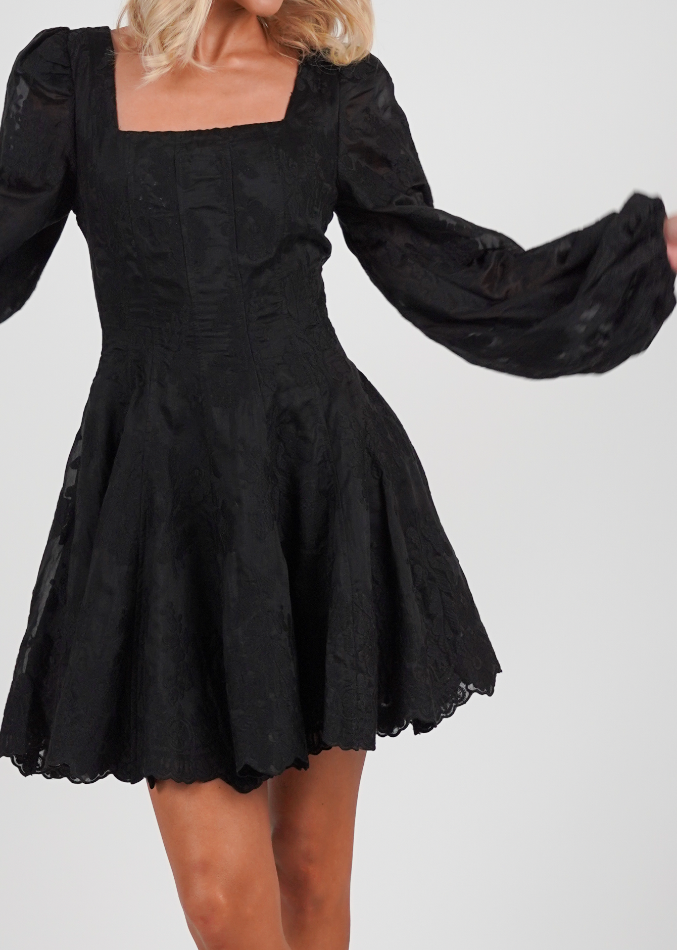 Golightly Sophie Lace Kjole - Black