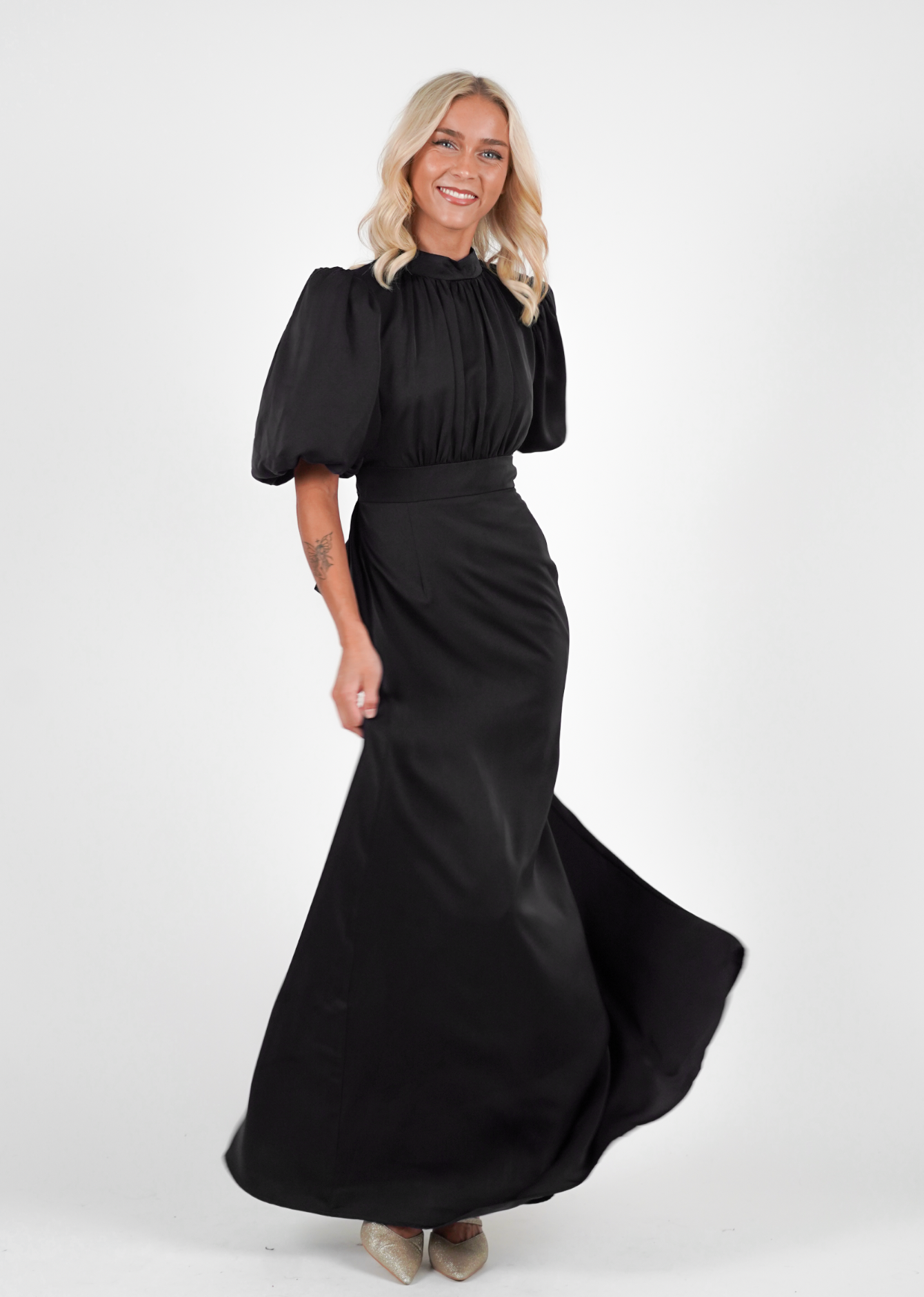 Golightly Holly Kjole: Long - Black
