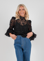 Golightly Becca bluse - Black