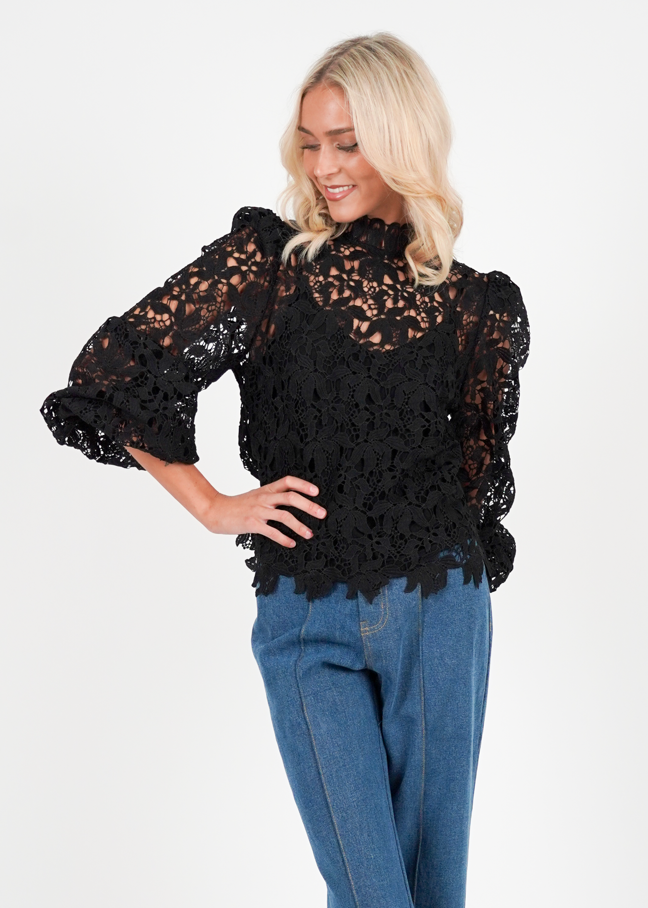 Golightly Becca Blouse - Black