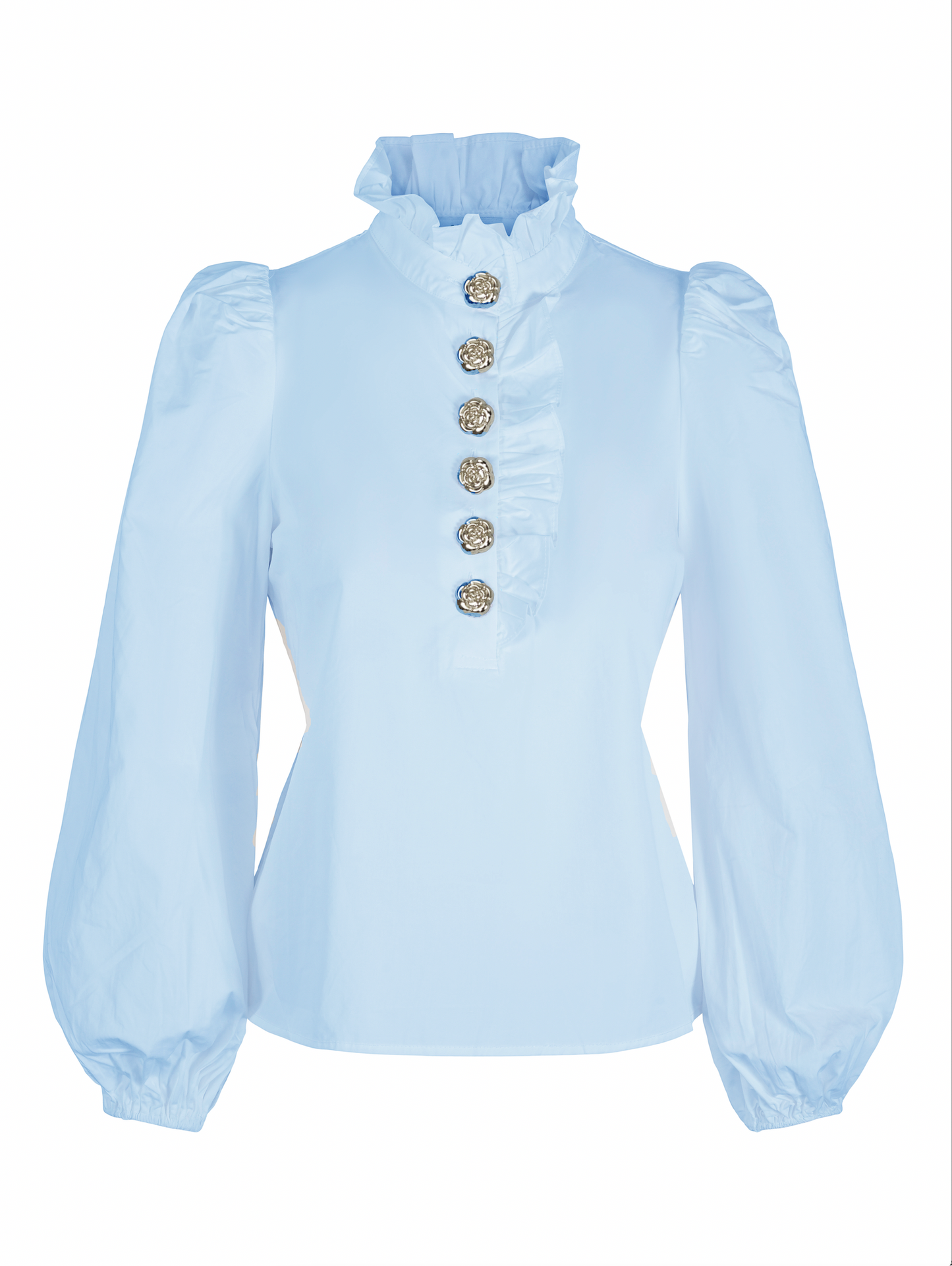 Golightly Sally Blouse - Light Blue