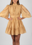 Golightly Vanity kjole - Dusty Yellow