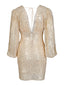 Golightly Disco Kjole - Gold Sequins