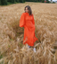 Bohemian Kjole - Orange