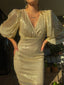 Golightly Disco Kjole - Gold Sequins