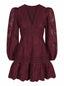 Golightly Castle Lace kjole - Bordeaux