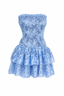 Golightly Candra kjole - Blue Lace