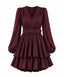 Golightly Abina Satin kjole - Bordeaux