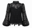 Golightly Becca bluse - Black