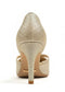 Golightly Ellemy Leather Pumps - Glittery Gold