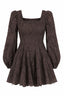 Golightly Sophie Lace kjole - Coffee Brown
