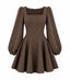Golightly Sophie Tweed kjole - Brown