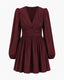 Golightly Maeve Satin kjole - Bordeaux