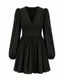 Golightly Maeve Satin kjole - Black