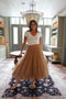Golightly City Skirt - Brown