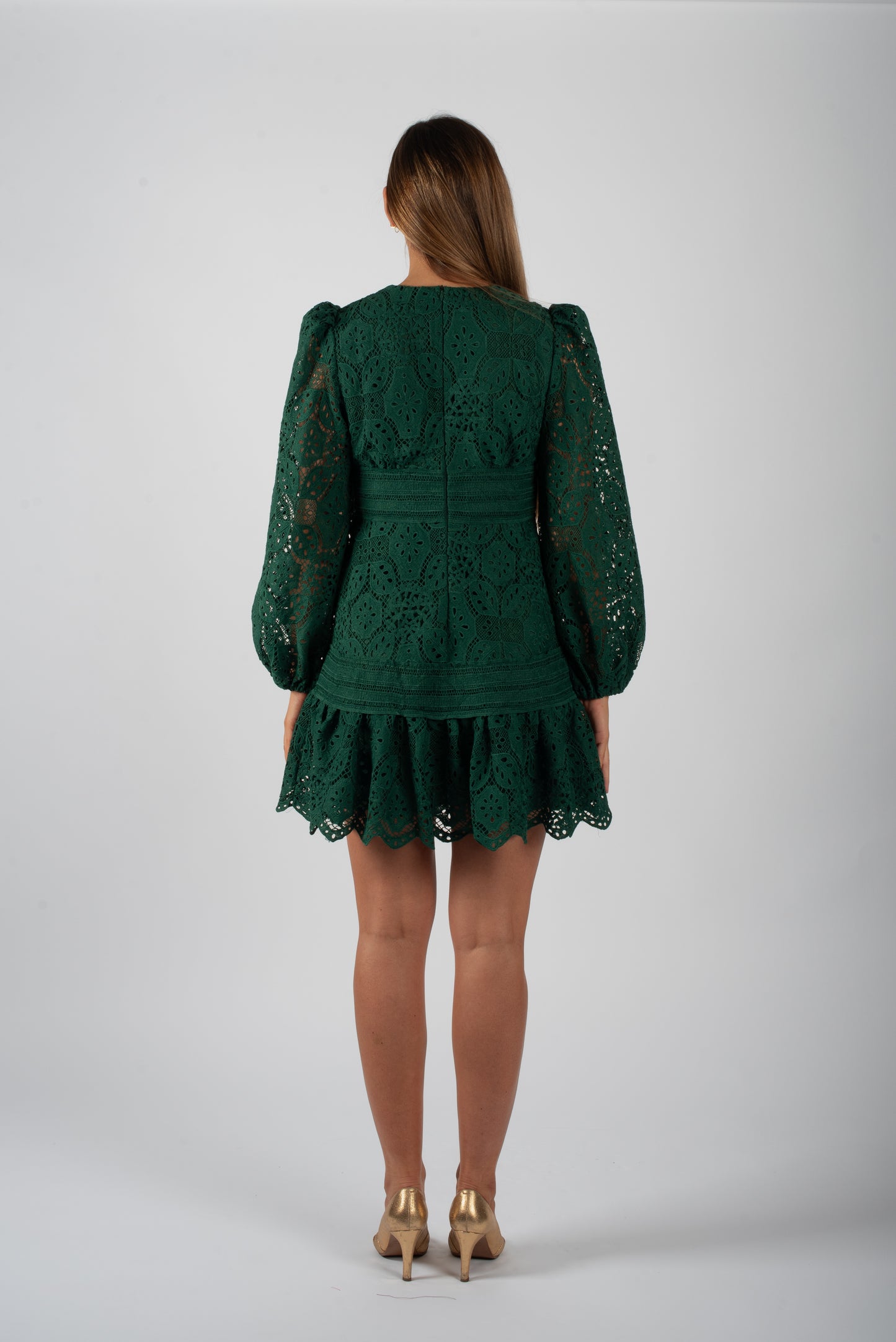 Castle dress - Deep Green