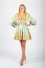 Golightly Hazel kjole - Light Blue print