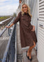 Golightly Almine kjole - Deep Brown