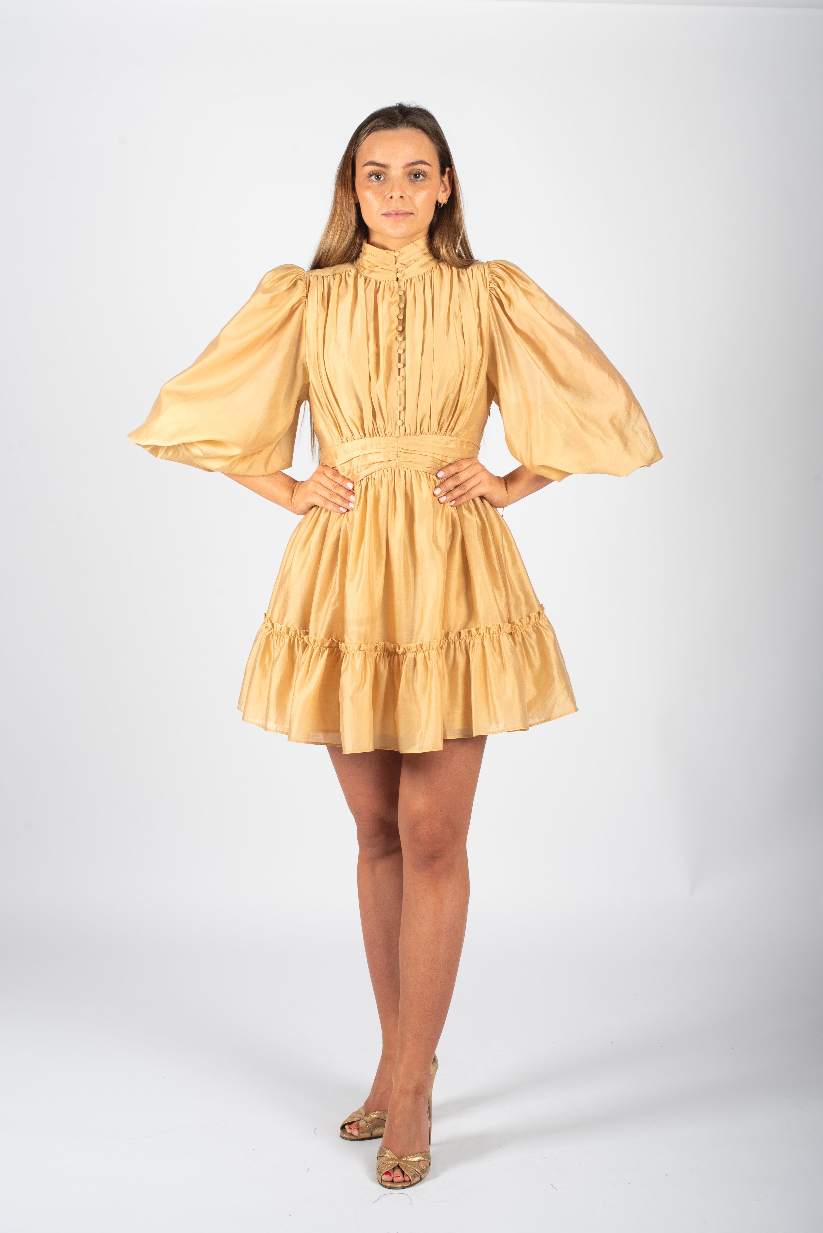 Vanity Dress - Dusty Yellow