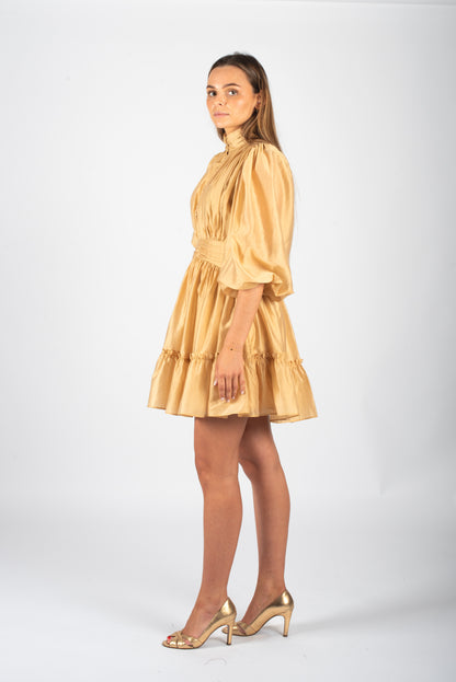 Vanity Dress - Dusty Yellow