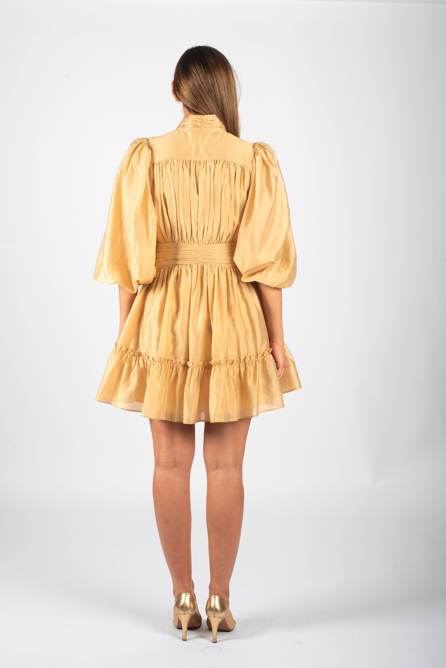 Vanity Dress - Dusty Yellow