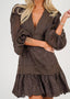 Golightly Castle Lace kjole - Coffee Brown