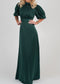 Golightly Holly kjole: Long - Emerald Green