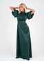 Golightly Holly kjole: Long - Emerald Green