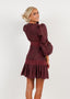 Golightly Castle Lace kjole - Bordeaux