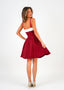 Golightly Hennie kjole: Short - Deep Red