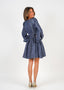 Golightly Maeve Satin kjole - Cold Blue