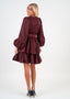 Golightly Abina Satin kjole - Bordeaux