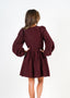 Golightly Maeve Satin kjole - Bordeaux