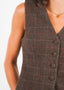 Golightly Randy Vest - Brown Tweed