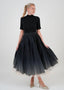 Golightly City Ombre Skirt - Black